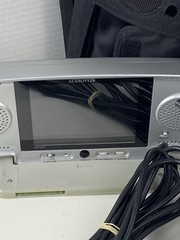 RARE Audiovox VBP3000 Video in a Bag Dual 5″ Screens + Extra Screen Bag Antenna