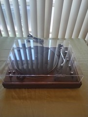 REALISTIC LAB-420 TURNTABLE WORKING VINTAGE DIRECT DRIVE FULL AUTO NEW COVER