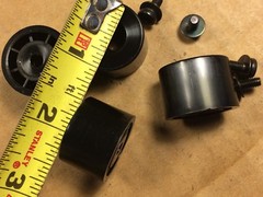 4 New Marantz FEET w/ hardware for Vintage 2270 2230 2245 Receiver Foot Parts .