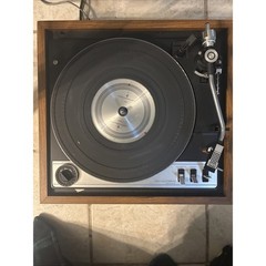 Vintage Garrard 990B Automatic Turntable Record Player Wood Plinth England Parts