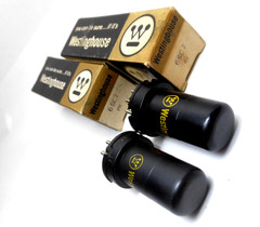 Matched PAIR 6SC7 Westinghous Tubes NOS NIB Dual Triode Fender Deluxe Amp VT-105