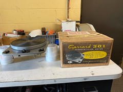Garrard 301 Turntable Hammerton Grey Grease Bearing