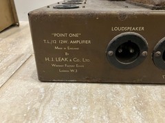 Vintage Leak TL/12 Point One Tube Amplifier And Varislope II Preamp RARE
