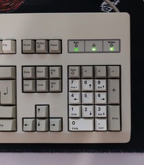 VINTAGE RARE CHERRY KEYBORAD G80-3000, late 80s Made in West Germany