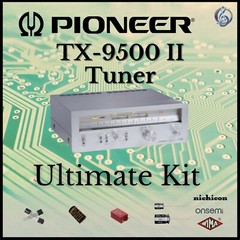 Pioneer TX-9500 II Tuner Ultimate Restoration Kit – Wima, OnSemi, Nichicon