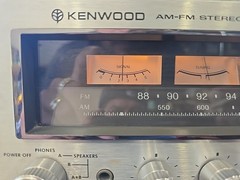 Kenwood KR-4070 Stereo Receiver Parts Only Light Up But No Sound