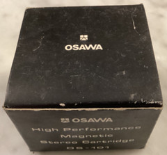 OSAWA OS-101 NEW CARTRIDGE AND NEW OSAWA OS-101 STYLUS WITH GUARD IN CASE + BOX: