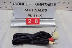 Pioneer PL-514X RCA Cords, Socket, Ground Wire Tested Parting Out Entire PL-514X