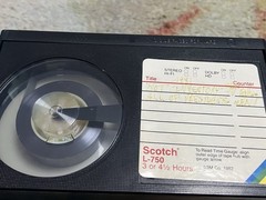Betamax L-750 Tapes Lot 9 Recorded Sony BASF Kodak Scotch