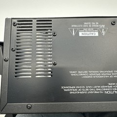 Vintage Mitsubishi DA-U156 Stereo Integrated Amplifier With Manual 120v Black