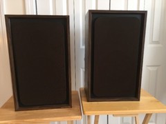 Vintage Avid Model 100 Floor Bookshelf Two-Way Audiophile Speakers Made in US
