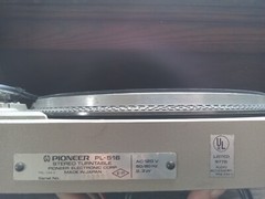 PIONEER PL-516 Stereo TURNTABLE Pre-owned