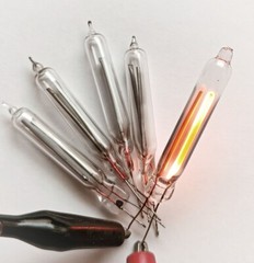 2 pcs rare vintage IN-3b-1 nixie neon tube vacuum clock lamp long bulb indicator