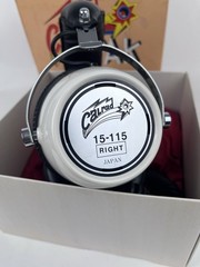 Calrad Stereo Super Deluxe Professional Headphones Model 15-115 W/ Box & Tested