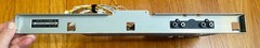 Akai GX-77 Reel Bottom Front Plastic Control Panel w/Keyboard, LED cover