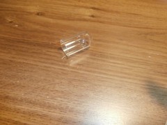 SSP24 DE-SOLDERING GLASS DOME, FITS VINTAGE SYLVANIA SS200,NOS