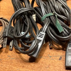 Vintage Electrical Cord Plug Lot Bakelite Lamp Appliance Wiring Untested
