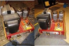 DYNACO MARK III TUBE AMPLIFIERS updated connectors, film caps, triode switch