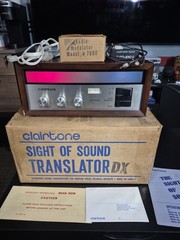 Clairtone Sight Of Sound 7041 Deluxe Translator W/ Modulator All C.i.b. Rare!!