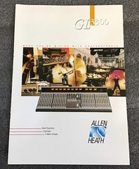 Allen & Heath GL3300 Mixing Console Product Brochure