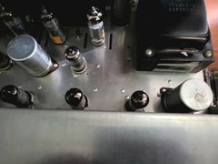 H.H. Scott 222C – Restored, Original Cabinet, Full Tube Set