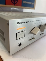 Vintage KENWOOD KA-77 Integrated Stereo Amplifier Original Box WORKS SEE VIDEO!