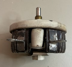 VTG Ohmite Rheostat Potentiometer Model G, RP201SD2R0KK, 6.12 Amp, 2 Ohm, 200 V
