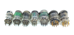 (3) SYLVANIA 5670 and (4)5654