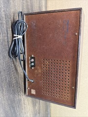 Works!! Vtg MCM Wood Grain PANASONIC #RE-6286 AM/FM Tabletop RADIO /Japan