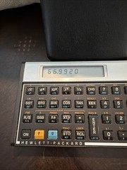 CALCULATOR voyager scientific programmable Hewlett Packard HP 15C with Case