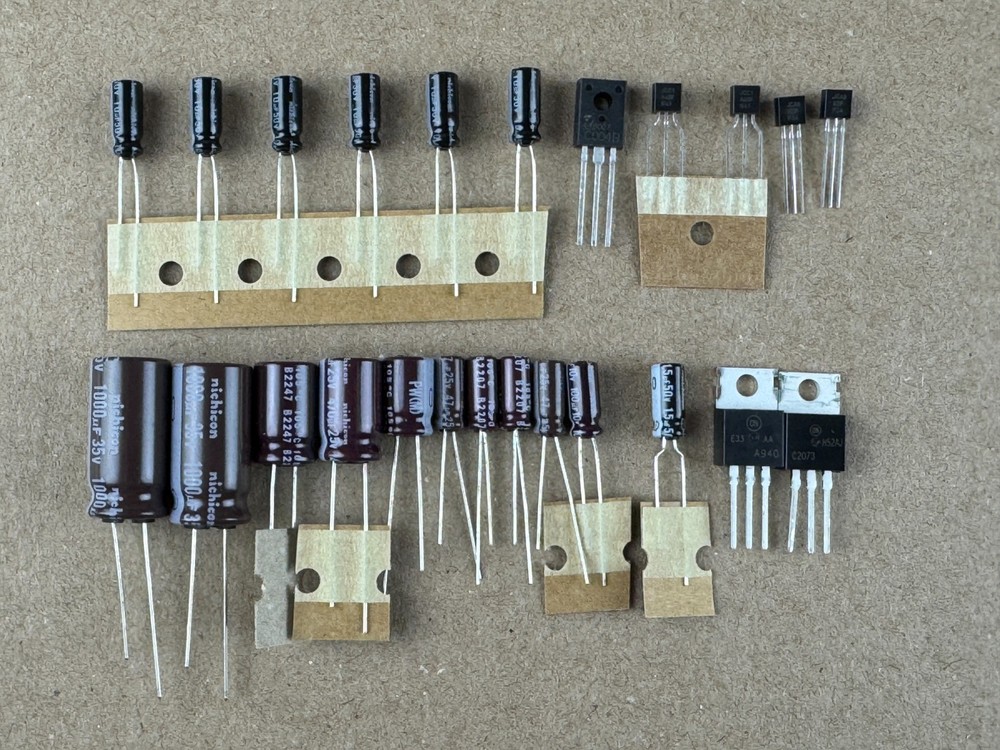 Pioneer SG-9 Complete Rebuild Kit High-Quality Recap Set w/ Transistors