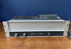 Crown D150A Power Amplifier Works But Needs Maintenance