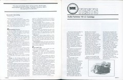 1981 Audio Technica SMART Audio Stereo Tests 15SS Cartridge Speakers Retail HiFi