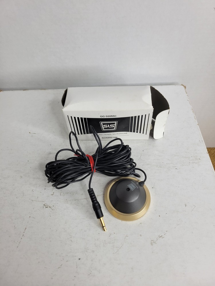 SLS Audio QG-500MIC Omnidirectional Microphone For AV Recievers