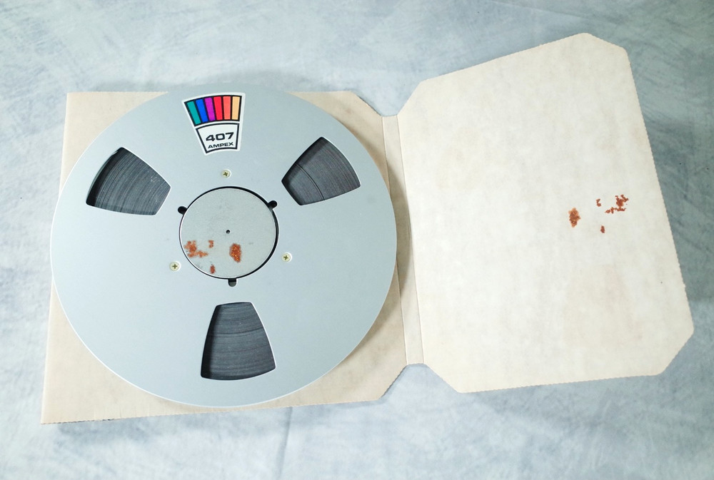 AMPEX 407 – 10.5″ Metal 1/4″ Reel To Reel Tape – OPEN BOX