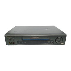Panasonic PV-S7670 S-VHS Player Recorder 4-Head Hi-Fi VCR Blue Line No Remote