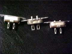 VINTAGE CHEATER CORD MALE CONNECTORS NON POLARIZZED 3