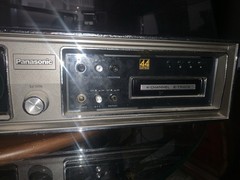 1973 Vintage Panasonic 8-Track Quadrophonic Quad SE-4340 Series 44 Tested/Works