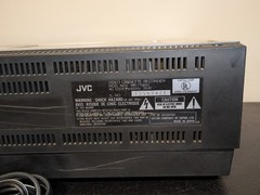 PARTS/REPAIR* JVC HR-7100U The Goldbergs vintage VHS-VCR Recorder/Player AS IS**