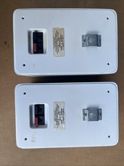 Realistic Minimus 7 Speaker Pair 40-2045 White 40W 8 Ohm Radio Shack Tested Nice