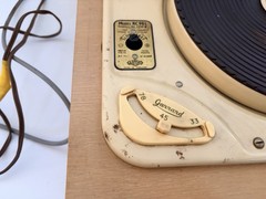 Vintage Garrard RC 98L Record Player 33-45-78 Turntable Needs Repair