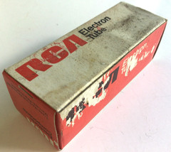 GE 6SN7GTB Vacuum Tube Vtg Tested Good in Worn RCA Box