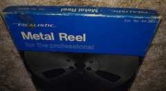 Realistic Metal Reel Tape 7″ Reel-to-Reel 44-280 Original Box Vintage Japan