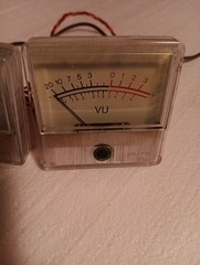 Technics RS-1500US Reel to Reel Vu Meters 2