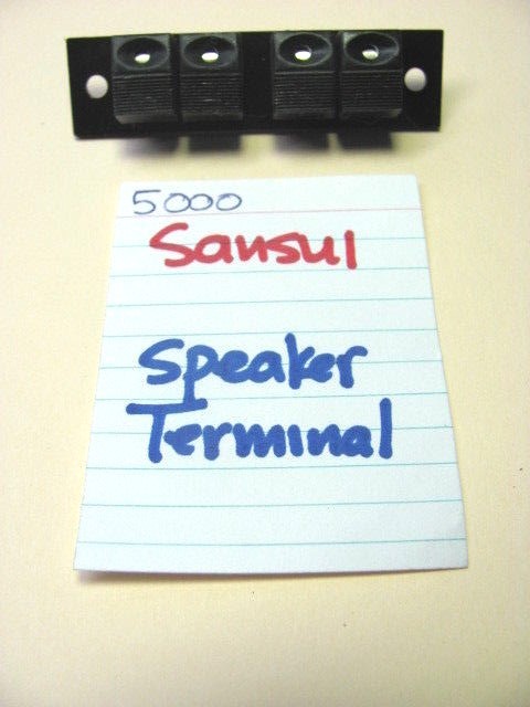 SANSUI 5000 STEREO RECEIVER SPEAKER TERMINALS