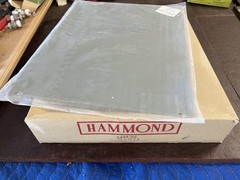 Vintage Hammond Metal Project Box Enclosure 1441-38 NOS 14” x 17” x 3”