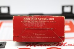 CBS Hi-Fi Matched 6550 Power Tubes – Original CBS Boxes Triple getter match code