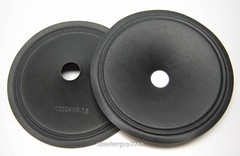 Pair Vintage 6″ Paper Cones – Speaker Parts / 6350602-12 — CS