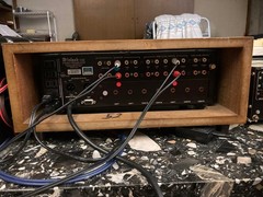 McIntosh C22 Tube Preamplifier Electori 100V Japan Stock One Owner Wood Case