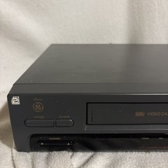 GE VG2019 VHS Video Cassette Recorder Player Video Cassette Player Black